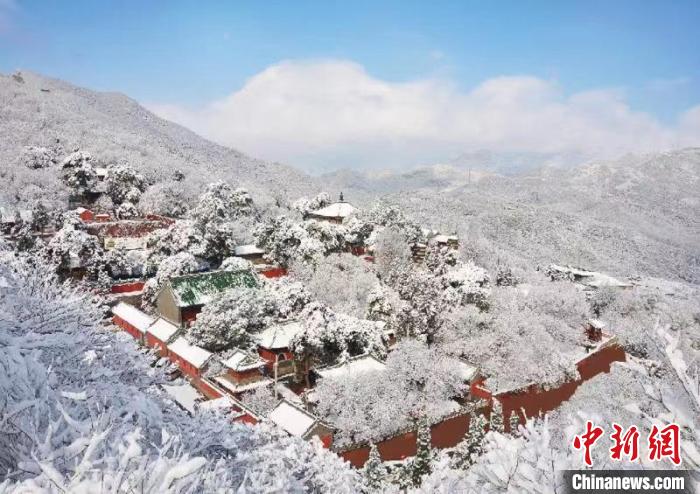 门头沟冬景 第十五届永定河文化节组委会供图