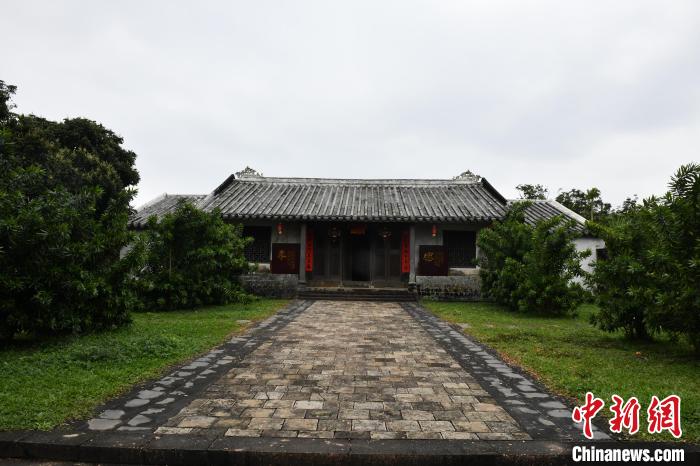 图为张氏宗祠，四合院式结构，是张岳崧居官时所建。　凌楠 摄